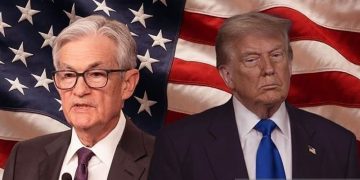 Ilustrasi - Presiden Amerika Serikat (AS) Donald Trump melontarkan kritik kepada Ketua Federal Reserve Jerome Powell (kiri) pada Selasa (22/7/2025). (Foto: ANTARA/HO-Andolu/pri)
