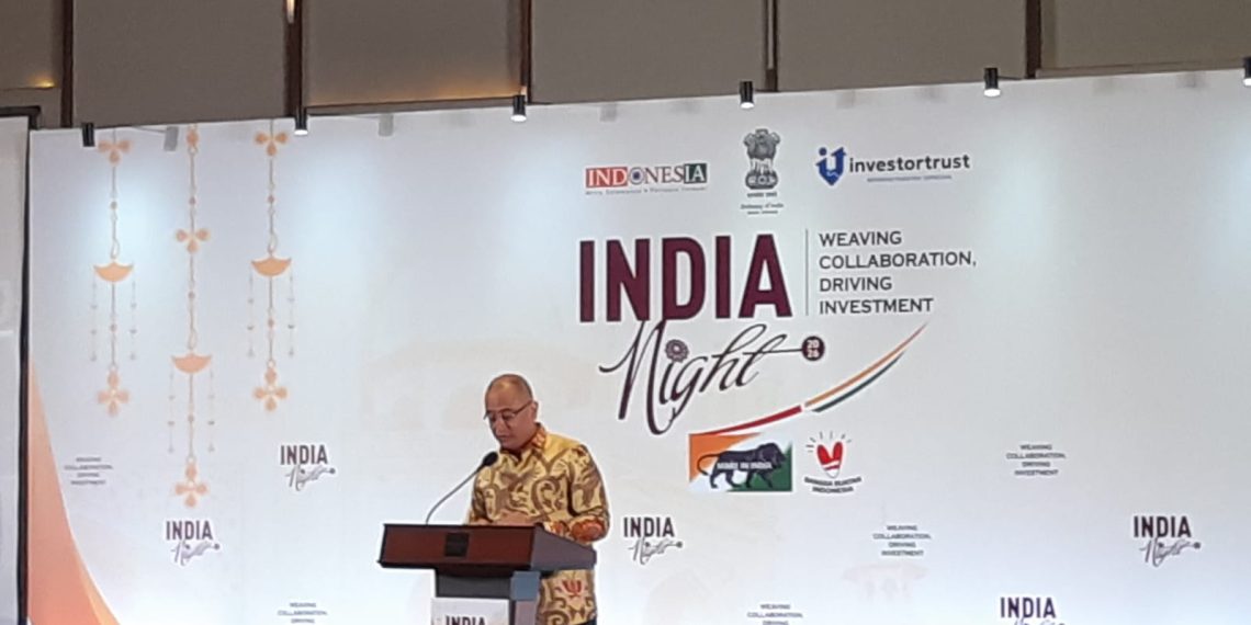 Duta Besar India untuk Indonesia, Sandeep Chakravorty di Jakarta, Rabu (28/1). (Foto: Steven Widjaja)