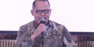 Wakil Ketua KPK, Agus Joko Pramono, dalam Diskusi Publik dengan topik "Apakah Kredit Macet di Bank Milik Negara Harus Dipidanakan dan Dianggap Merugikan Negara?" pada event Starting Year Forum 2026 yang diselenggarakan Infobank Media Group, di The St. Regis, Jakarta, Kamis, 22 Januari 2026. (Foto: Dok. Infobank)