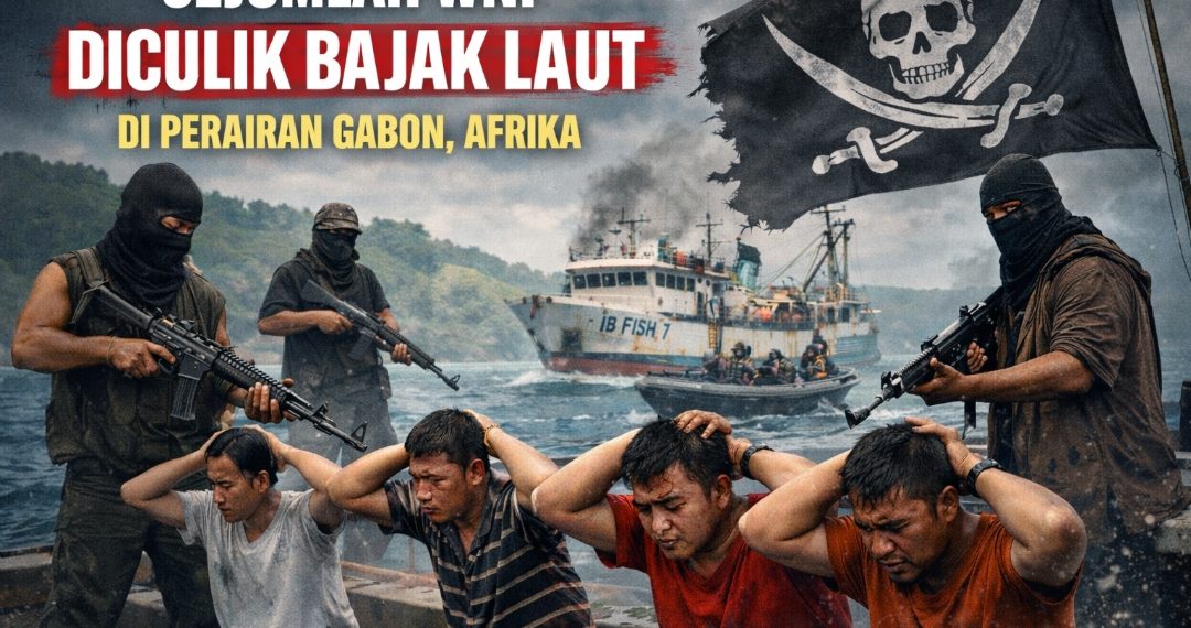 Ilustrasi WNI diculik bajak laut di perairan Gabon Afrika Tengah. (Foto: Ilustrasi/Infobanknews)