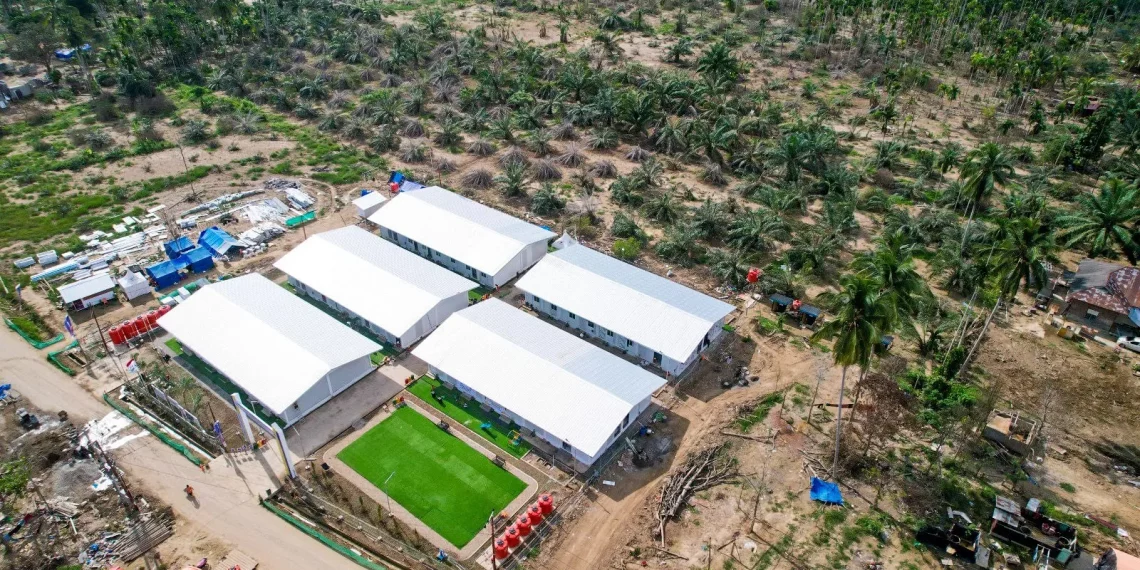 Waskita Karya Rampungkan 5 Blok Hunian Sementara di Aceh Utara