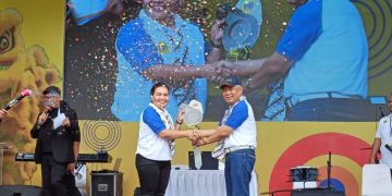 Gebyar undian BPR NBP Group. (Foto: Mohammad Adrianto Sukarso)