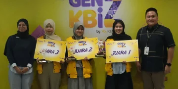 Para pemenang GenKBiz 2026 di Makassar. (Foto: Istimewa)