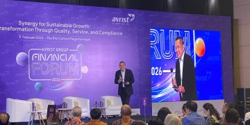 Ketua Umum Dewan Asuransi Indonesia (DAI) Yulius Bhayangkara dalam Avrist Group Financial Forum di Jakarta, Rabu, 11 Februari 2026. (Foto: Khoirifa)