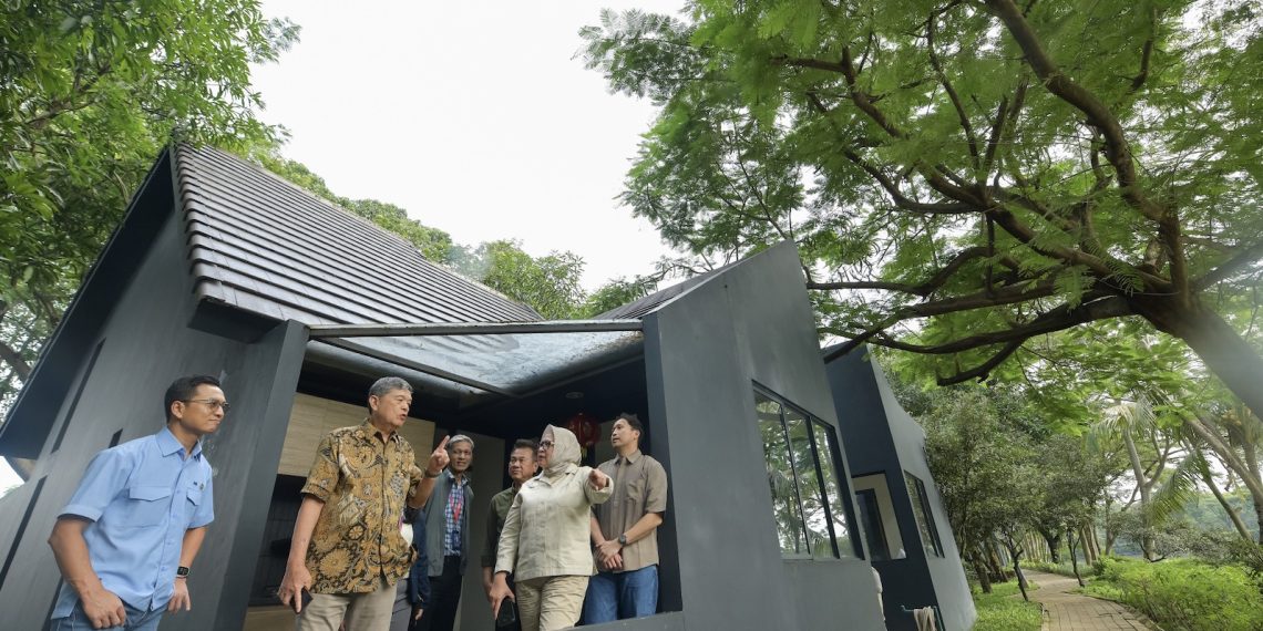 Salah satu percontohan Rumah Rendah Emisi. (Foto: Istimewa)
