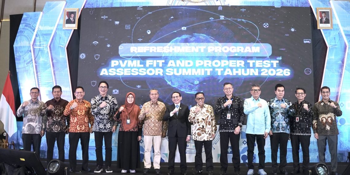 OJK menggelar PVML Fit and Proper Test Assessor Summit 2026.