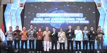 OJK menggelar PVML Fit and Proper Test Assessor Summit 2026.