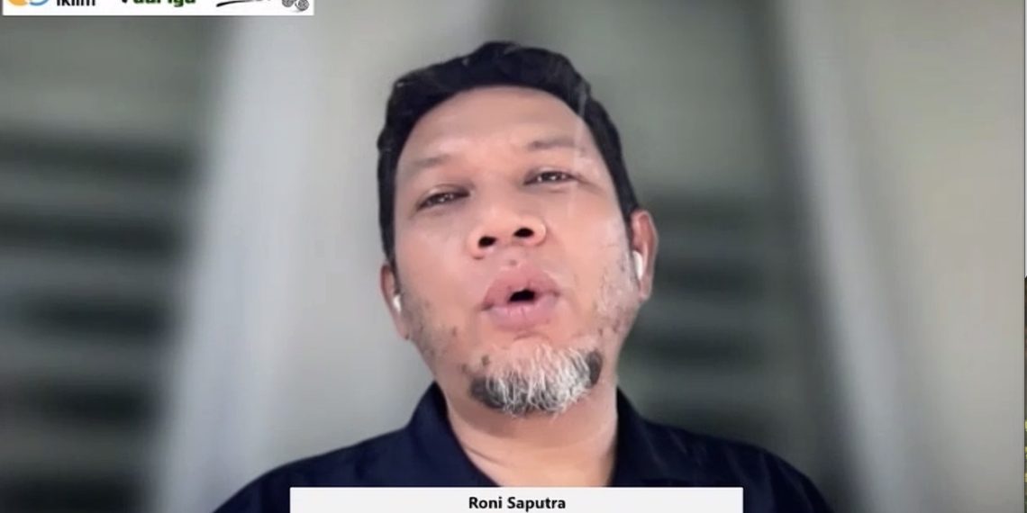 Direktur Penegakan Hukum Auriga Nusantara, Roni Saputra