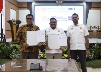 Penandatanganan Nota Kesepakatan dengan DPD REI Jawa Tengah pada Selasa (11/2/2026) di Wisma Perdamaian