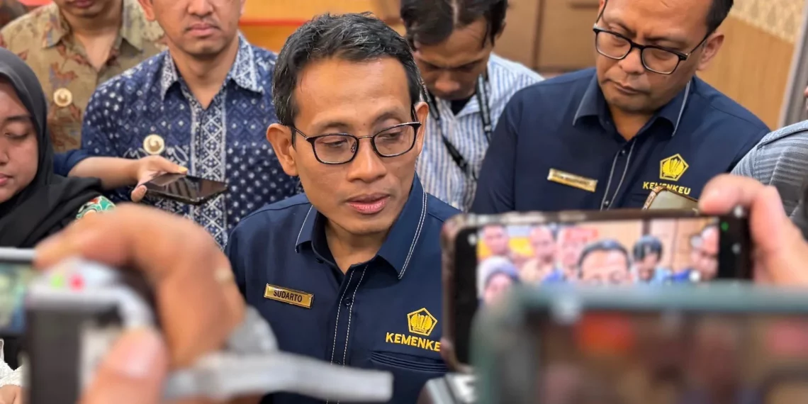 Pelaksana Tugas (Plt) Direktur Utama LPDP, Sudarto. (Foto: M. Ibrahim)