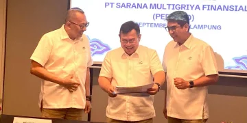 Jajaran Direksi PT Sarana Multigriya Finansial (SMF). (Foto: Istimewa)