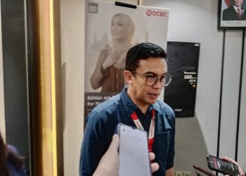 Kepala UUS OCBC, Mahendra Koesumawardhana, ditemui usai Media Chit Chat OCBC Syariah, di kawasan Sudirman, Tanah Abang, Jakarta Pusat, Jumat, 13 Februari 2026. (Foto: Mohammad Adrianto Sukarso)