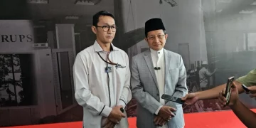 Menag Nasaruddin Umar saat datang ke KPK. (Foto: Dok. Kemenag)