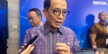 Kepala Eksekutif Pengawas Perbankan OJK, Dian Ediana Rae dalam wawancara cegat usai acara Pertemuan Tahunan Industri Jasa Keuangan 2026, di Hotel Bidakara Jakarta, Kamis, 5 Februari 2026. (Foto: Ayu Utami S)