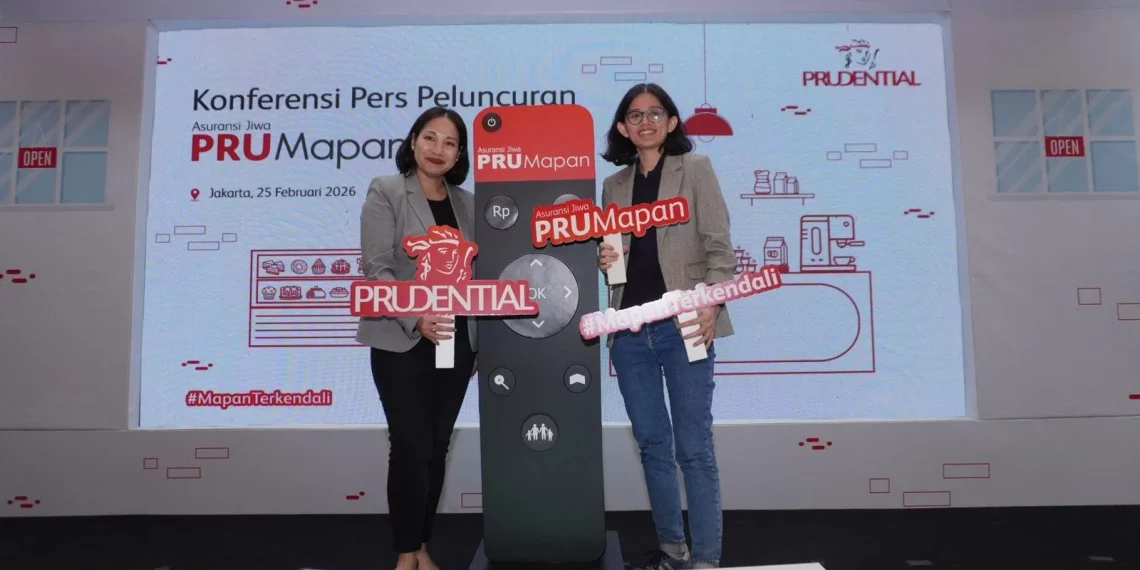 Peluncuran produk asuransi jiwa PRUMapan oleh Prudential Indonesia, Rabu, 25 Februari 2026. (Foto: Reggy P)