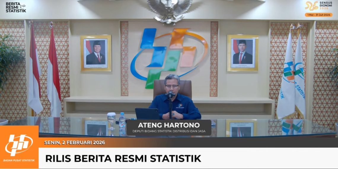 Deputi Bidang Distribusi dan Jasa BPS, Ateng Hartono
