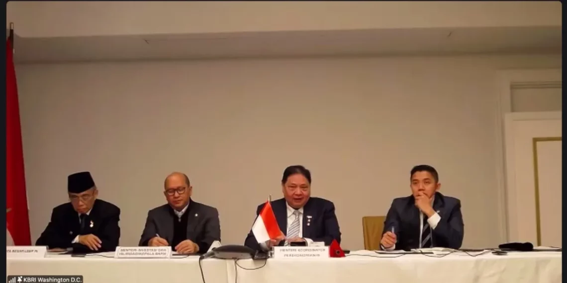 konferensi pers virtual tarif resiprokal