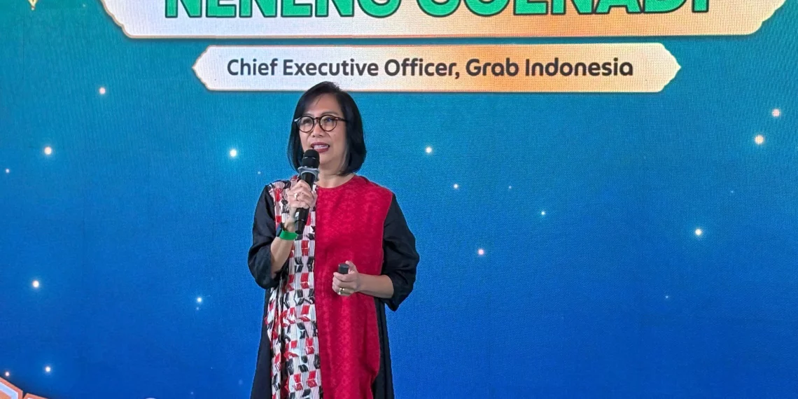 Chief Executive Officer Grab Indonesia, Neneng Goenadi. (Foto: M. Ibrahim)
