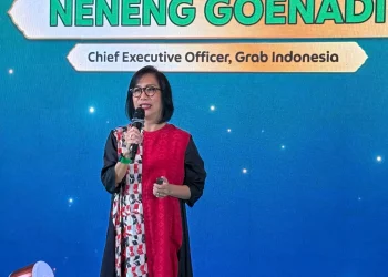 Chief Executive Officer Grab Indonesia, Neneng Goenadi. (Foto: M. Ibrahim)