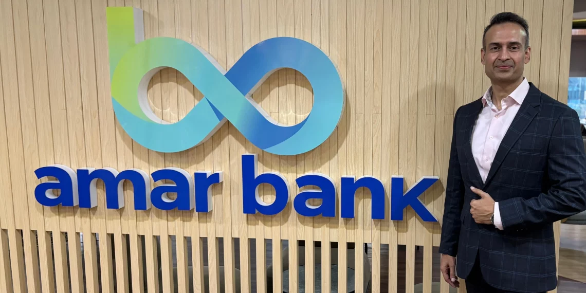 Direktur Utama PT Bank Amar Indonesia Tbk Vishal Tulsian (Foto: M.Ibrahim)