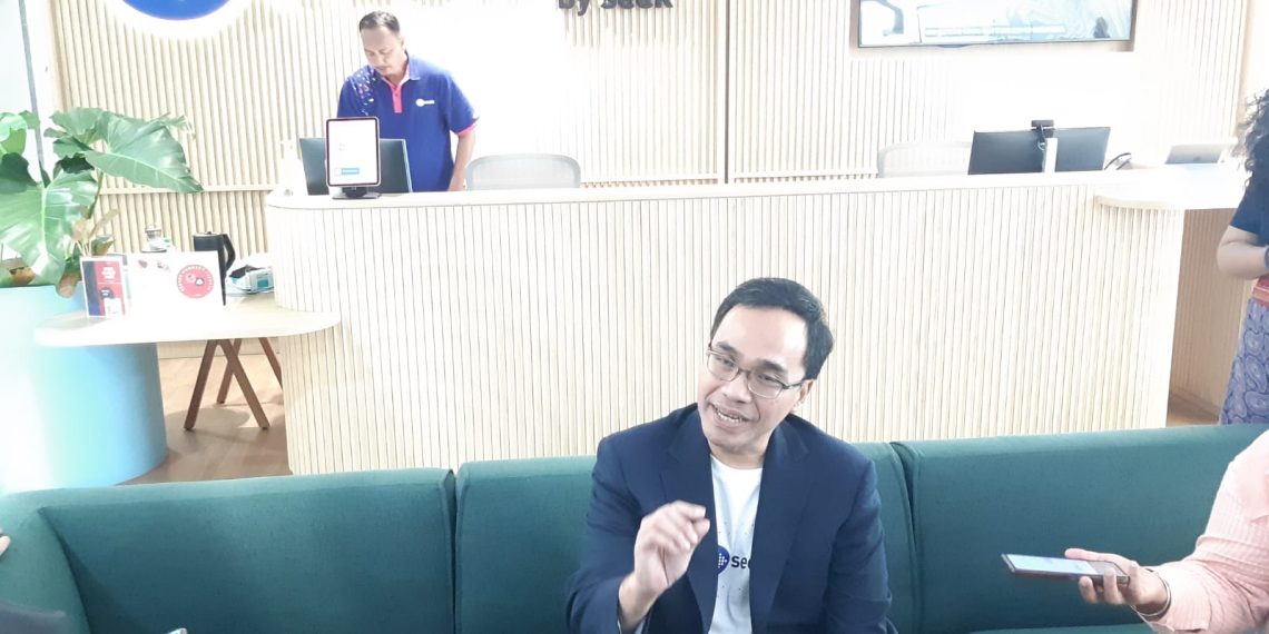 Acting Managing Director Jobstreet Indonesia, Wisnu Dharmawan di Jakarta, Selasa (3/2). (Foto: Steven Widjaja)