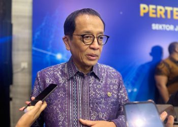 Kepala Eksekutif Pengawas Perbankan OJK, Dian Ediana Rae dalam wawancara cegat usai acara Pertemuan Tahunan Industri Jasa Keuangan 2026, di Hotel Bidakara Jakarta, Kamis, 5 Februari 2026. (Foto: Ayu Utami S)