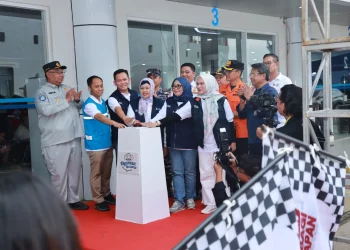 Askrindo dukung Mudik Gratis BUMN 2026 lewat transportasi laut KM Dorolonda. (Foto: Istimewa)