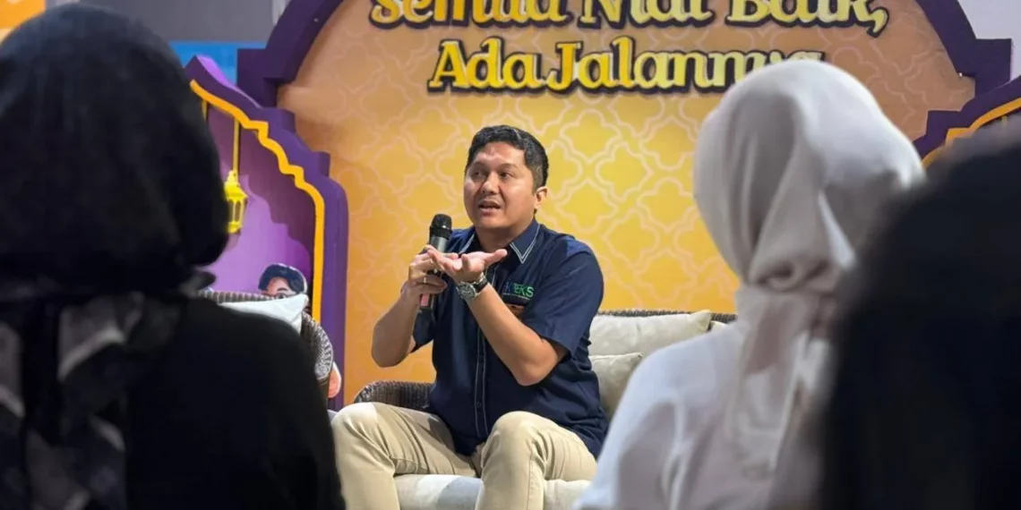 Direktur Infrastruktur Ekonomi Syariah Komite Nasional Ekonomi dan Keuangan Syariah (KNEKS), Sutan Emir Hidayat. (Foto: Ayu Utami S)