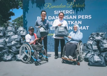 Jelang Idul Fitri 1447 H, BSN Bagikan Ratusan Sembako