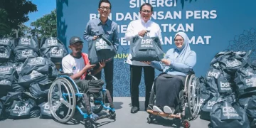 Jelang Idul Fitri 1447 H, BSN Bagikan Ratusan Sembako