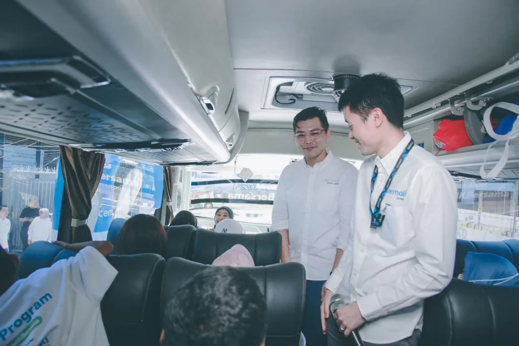 CEO Andhy Koesnandar dan Carlo Gandasubrata menyapa peserta