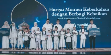 Bank Mandiri Salurkan Program Sosial bagi Penerima Manfaat