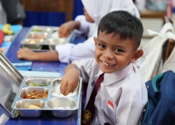 Ilustrasi program Makan Bergizi Gratis (MBG)