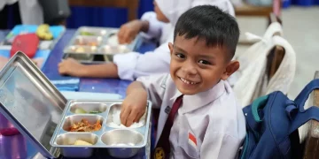 Ilustrasi program Makan Bergizi Gratis (MBG)