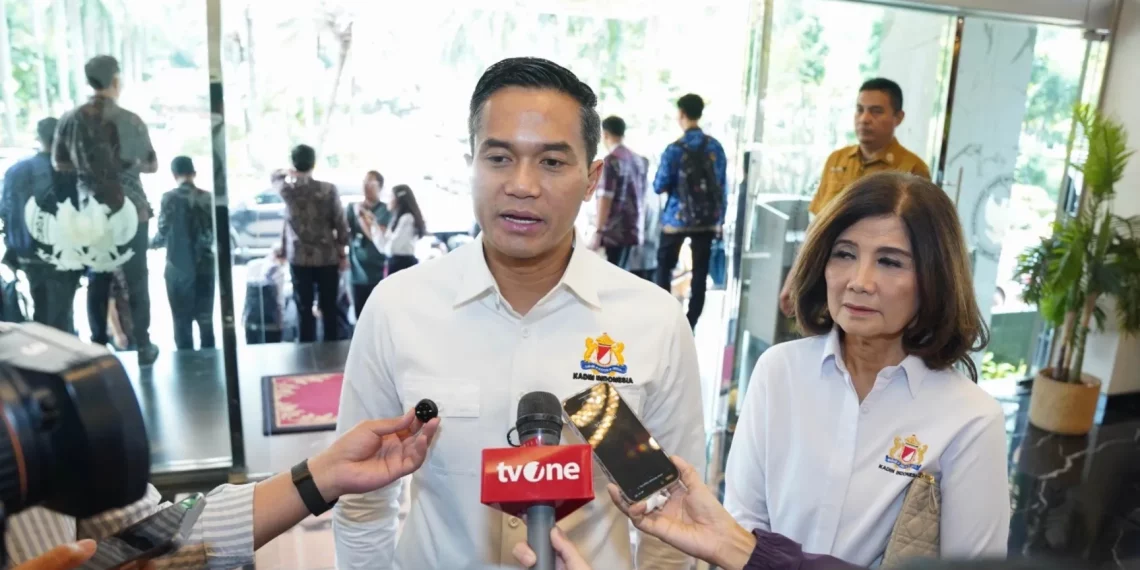 Ketua Umum Kamar Dagang dan Industri (Kadin) Indonesia Anindya Novyan Bakrie