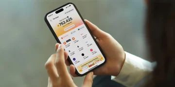 Ilustrasi aplikasi Flip