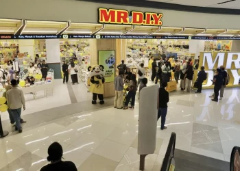Jaringan toko MR.D.I.Y (MDIY). (Foto: Ayu Utami)