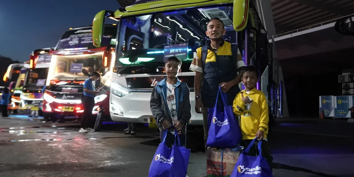 Bank Mandiri Berangkatkan 10.000 Pemudik Gratis, Ini Fasilitasnya
