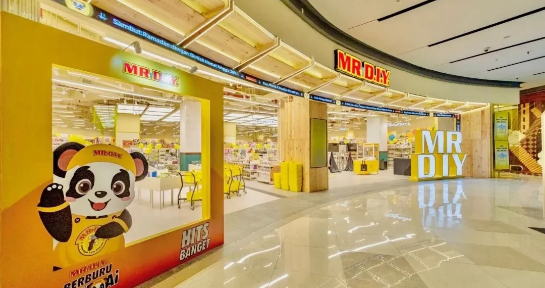 Jaringan toko MR.D.I.Y (MDIY). (Foto: Ayu Utami)
