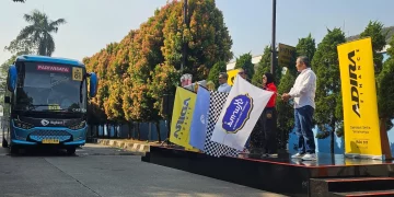 Adira Finance Lepas 300 Pemudik ke Solo dan Yogyakarta, Rabu (18/3/2026). (Foto: Istimewa)
