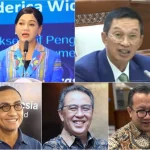 Lima pimpinan baru OJK 2026-2031 hasil fit and proper test DPR. (Kolase/Foto: Julian/Dok.Infobanknews)