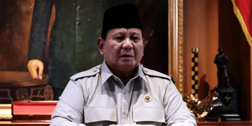 Presiden Prabowo Subianto memberikan ucapan selamat Idul Fitri 1447 Hijriah kepada seluruh masyarakat Indonesia. (Tangkapan layar YouTube @SekretariatPresiden: Julian)