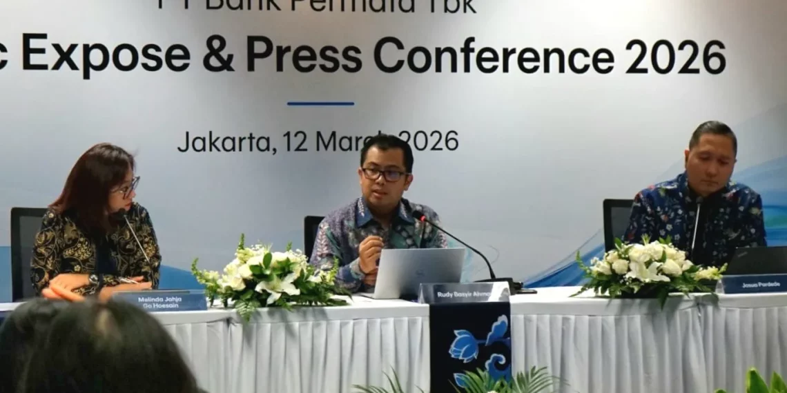 Public Expose Permata Bank, Kamis, 12 Maret 2026. (Foto: M. Ibrahim