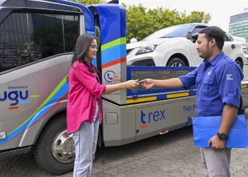Tugu Insurance siaga 24 jam dengan layanan derek t rex dan asuransi t mudik untuk dukung perjalanan Lebaran lebih aman dan nyaman. (Foto: Dok. Tugu)