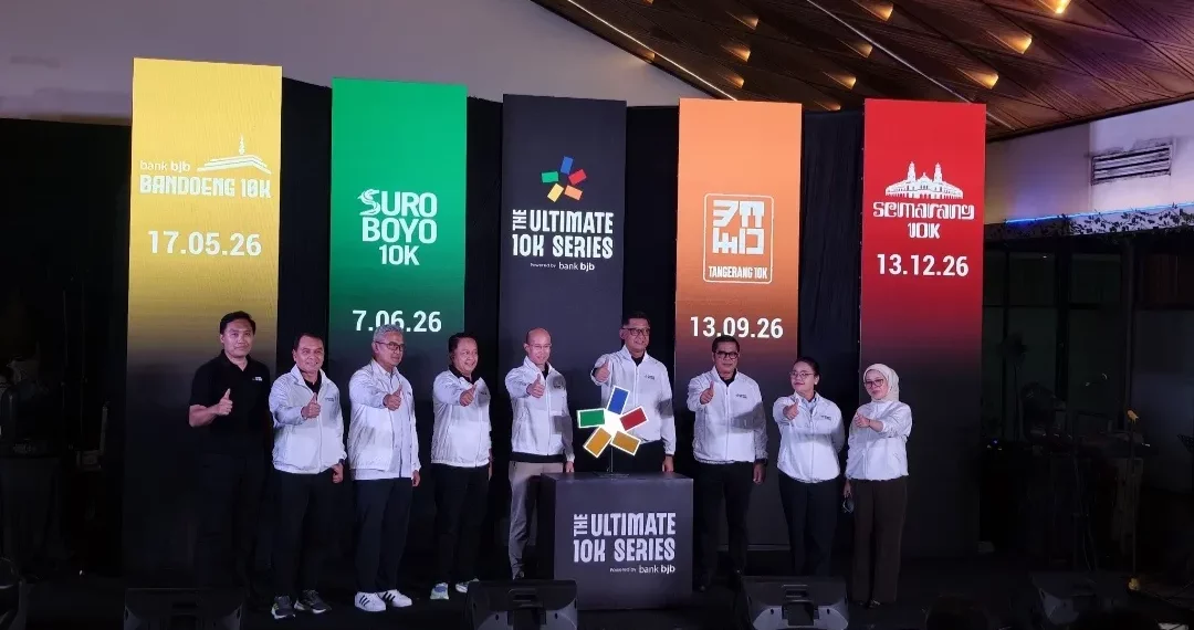 Bank BJB Gelar The Ultimate10K Series di 4 Kota, Dorong Sport Tourism dan Ekonomi Daerah