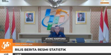 Deputi Bidang Distribusi dan Jasa BPS, Ateng Hartono