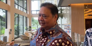 Menteri Koordinator Bidang Perekonomian Airlangga Hartarto. (Foto: Irawati)