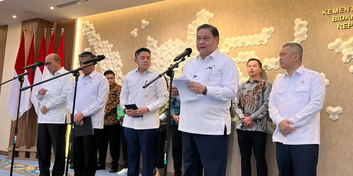 Menteri Koordinator Bidang Perekonomian, Airlangga Hartarto. (Foto: Irawati)