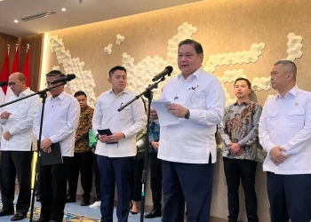 Menteri Koordinator Bidang Perekonomian, Airlangga Hartarto. (Foto: Irawati)