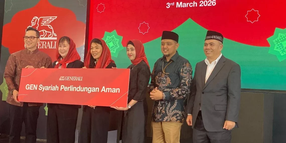 Peluncuran produk Asuransi Jiwa Syariah, GEN Syariah Perlindungan Aman di Jakarta, Selasa, 3 Maret 2026. (Foto: Prima Gumilang)